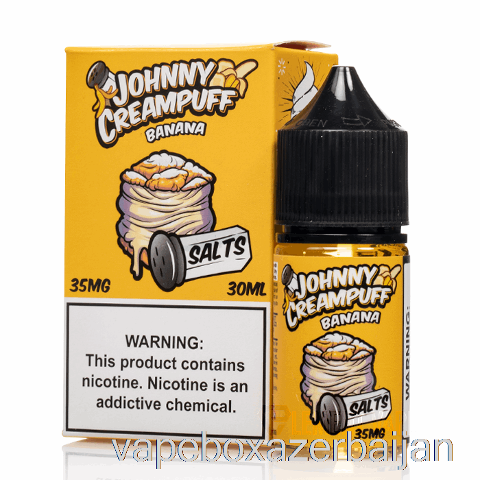 Vape Baku Banana - Johnny Creampuff Salts - 30mL 35mg